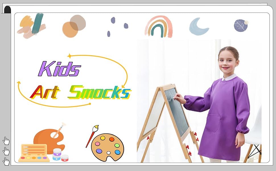 KIDS ART SMOCKS