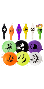 36 Pieces Halloween Punch Balloons