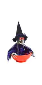 Witch Candy Bowl with Function