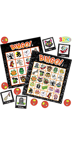 32 Halloween Bingo