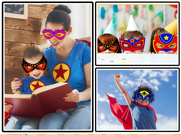 Color Your Own Super Theme hero Mask Craft 